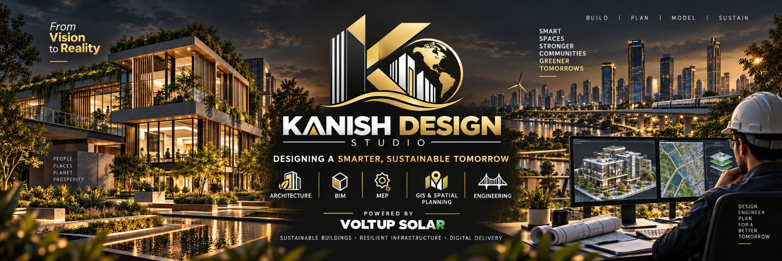 Kanish Design Studio — from vision to reality: architecture, BIM, MEP, GIS and engineering